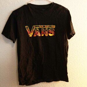 Van's Flame Logo Shirt Size Small